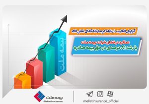 عملکرد درخشان شرکت بیمه ملت با رشد ۸۱ درصدی در حق بیمه صادره