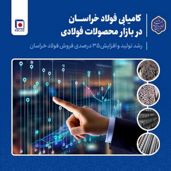 کامیابی فولاد خراسان در بازار محصولات فولادی