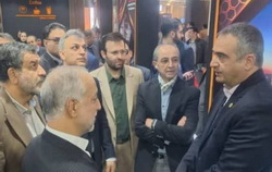 استقبال از حضورگروه شرکت‌های چادرملو در نمایشگاه کانماین