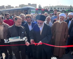 آئین رونمائی ۱۲۵ دستگاه اتوبوس جدید، و بازسازی شده در منطقه ۲۰ برگزار شد