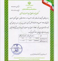 دریافت گواهینامه انطباق معیار مصرف انرژی توسط شرکت فولاد آلیاژی ایران