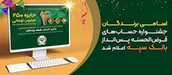 اسامی برندگان جشنواره حساب‌های قرض‌الحسنه پس‌انداز بانک سپه اعلام شد