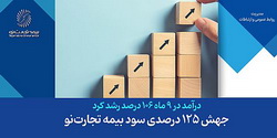 جهش ۱۲۵ درصدی سود«بیمه تجارت‌نو»