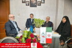 دیدار صمیمانه با جانباز شامخ عضو هیئت‌امنای صندوق قرض‌الحسنه شاهد