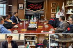 نشست مدیران فولاد اکسین خوزستان و گروه ملی صنعتی فولاد ایران برای توسعه زنجیره فولاد استان