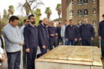 مدیرعامل شرکت فولاد خوزستان یک اصله نخل خرما غرس نمود