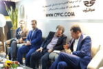 بازدید مدیرعامل شرکت صبا فولاد خلیج فارس از هفدهمین نمایشگاه صنعت مالی