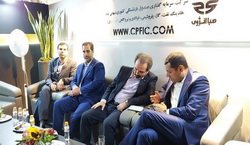 بازدید مدیرعامل شرکت صبا فولاد خلیج فارس از هفدهمین نمایشگاه صنعت مالی