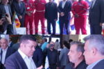درخشش آتش نشانان پالایشگاه بندرعباس در واکنش سریع به حادثه اسکله شهید رجایی