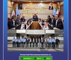 بازدید مدیر حراست، حفاظت و امنیت گروه صنایع پتروشیمی خلیج فارس از پتروشیمی شهید تندگویان 