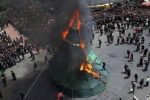 آماده‌سازی خیمه ۱۸ متری و نگهداشت محل برگزاری خیمه سوزان در چهارراه گلوبندک