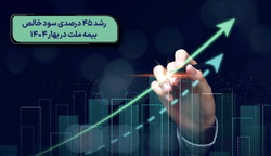 رشد ۴۵ درصدی سود خالص بیمه ملت در بهار ۱۴۰۴