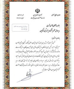تقدیر معاون وزارت صمت از پتروشیمی شهید تندگویان به دلیل تامین خوراک واحدهای تولیدی در جریان جنگ تحمیلی ۱۲ روزه