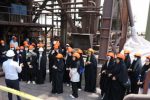 بازدید جمعی از دانشگاهیان هرمزگان از شرکت صبا فولاد خلیج فارس