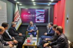 بازدید مدیرعامل هلدینگ صبا انرژی از غرفه فولاد اکسین در نمایشگاه معدن و صنایع معدنی ایران
