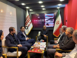 حضور مدیران فولاد اکسین در پانزدهمین رویداد جامع معدن و صنایع معدنی ایران