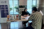 استقرار میزخدمت بیمه سامان در ساختمان راه‌ آهن