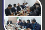 بازدید نماینده مجلس و مدیرعامل شرکت سنگ آهن مرکزی از پروژه فولاد آلیاژی مرکزی بافق
