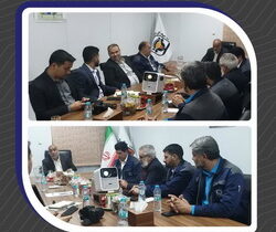 بازدید نماینده مجلس و مدیرعامل شرکت سنگ آهن مرکزی از پروژه فولاد آلیاژی مرکزی بافق