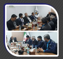 بازدید نماینده مجلس و مدیرعامل شرکت سنگ آهن مرکزی از پروژه فولاد آلیاژی مرکزی بافق