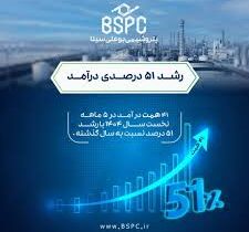 درآمد ۵ ماهه «پتروشیمی بوعلی سینا» ازمرز ۴۱ همت گذشت