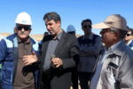 بازدید نماینده مجلس و مدیرعامل صبانور از پروژه کنسانتره‌سازی گلالی