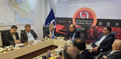 برگزاری نشست تخصصی فعالان صنعت فولاد کشور در رسته مقاطع تخت در فولاد اکسین خوزستان