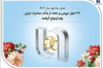 ۳۸ هزار عروس و داماد از بانک صادرات ایران وام ازدواج گرفتند