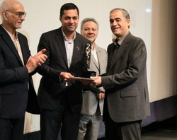 مهدی نصر آزادانی، مرد سال فولاد ایران شد