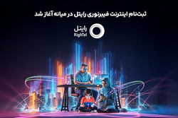 ثبت‌نام اینترنت فیبرنوری رایتل در میانه آغاز شد