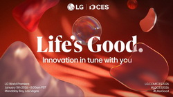 نمایش «نوآوری همنوا با شما» توسط شرکت الجی در CES 2026