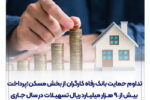 تداوم حمایت بانک رفاه کارگران از بخش مسکن