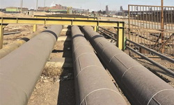 بهرهبرداری از پروژه اتصال مخزن ۵۰ هزار مترمکعبی به رینگ اصلی آب صنعتی «فولاد»