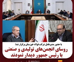 روسای انجمن‌های تولیدی و صنعتی کشور با رئیس جمهور دیدار نمودند