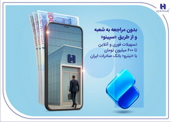 تسهیلات فوری و آنلاین تا ۶۰۰ میلیون تومان با «نیترو» بانک صادرات ایران  