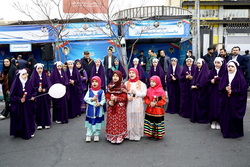 حضور گسترده مدیران و کارکنان بانک رفاه کارگران در راهپیمایی ۲۲ بهمن