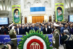 تجدید میثاق مدیران و کارکنان بانک رفاه کارگران با آرمان‌های بنیانگذار کبیر انقلاب اسلامی