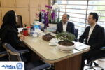 بازدید مدیرعامل بانک تجارت از شعب تهران در اولین روزهای کاری سال