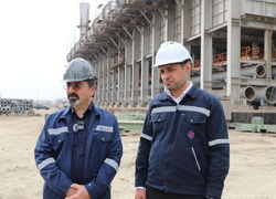 اظهار رضایت مدیرعامل هلدینگ صبا انرژی از روند اجرای پروژه احیاء ۲ صبا فولاد خلیج فارس