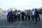 بازدید رئیس کمیته اجتماعی شورای شهر تهران از نقاط آسیب دیده منطقه ۱۲ در جنگ رمضان