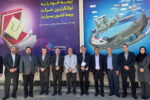 بازدید مدیرعامل و جمعی از مدیران «شرکت بیمه ملت» از شعبه همدان
