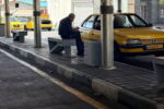 بهسازی پایانه تاکسیرانی شهید نظری با مبلمان بتنی جدید