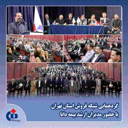 تأكید مدیرعامل بیمه دانا بر تقویت تعامل با شبكه فروش