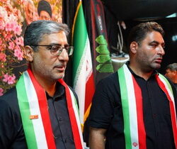​ میزبانی موکب شرکت فولاد سنگان از زائران امام شهید