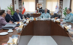 دیدار رئیس معاون مدیرکل و آموزش و پرورش نیشابور با مدیرعامل فولاد خراسان
