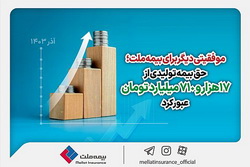 حق بیمه تولیدی از ۱۷ هزار و ۷۱۰ میلیارد تومان عبور کرد