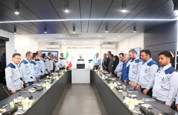 برگزاری ارزیابی جایزه تعالی سازمانی در فولاد سنگان