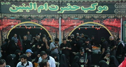 میزبانی موکب منطقه ۱۲ از عاشقان اباعبدالله الحسین (ع) در پیاده‌روی جاماندگان اربعین حسینی