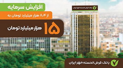 آخرین وضعیت افزایش سرمایه بانک قرض‌الحسنه مهر