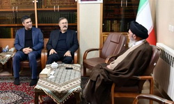 دیدار مدیرعامل شرکت ذوب‌آهن اصفهان با نماینده ولی‌فقیه در استان